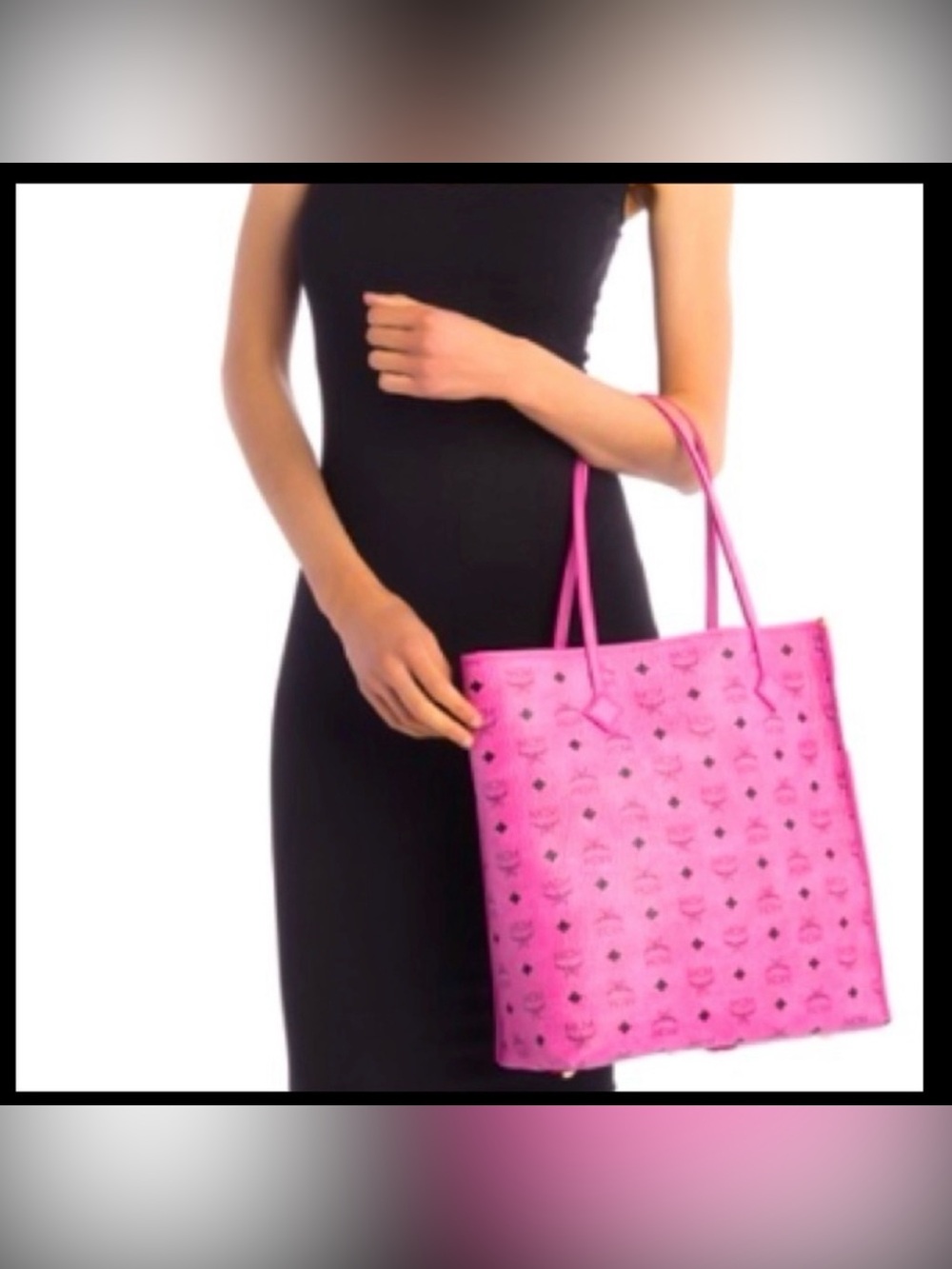 MCM Visetos & Pochette w/ Dust Bag - Picture 6 of 15